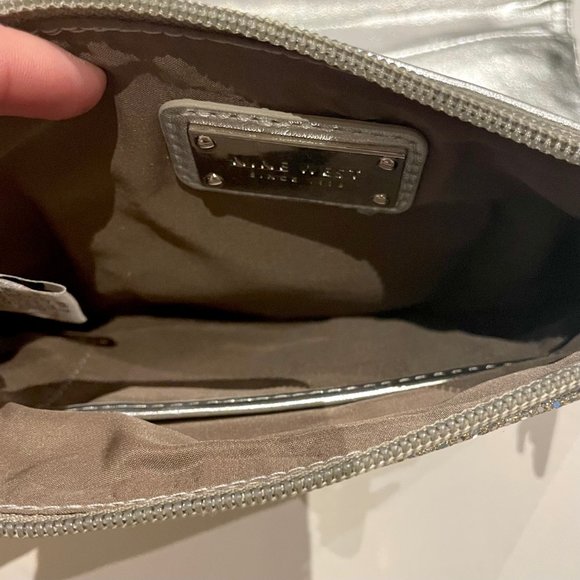 Silver Nine West Clutch - Picture 7 of 10
